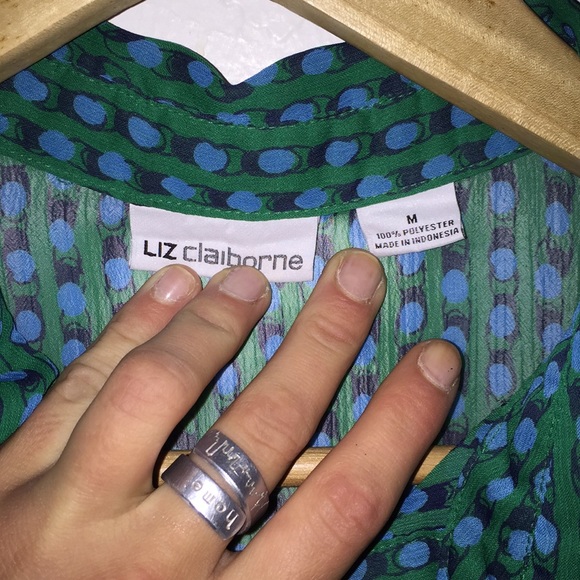 Liz Claiborne Silk Blouse - Picture 4 of 5